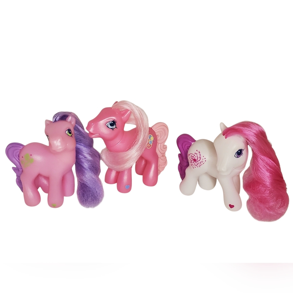 My Little Pony Toy Figure Lot G3 Serendipity Star Swirl Pinkie Pie 2005 MLP Toys